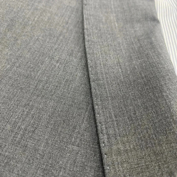 Brooks Brothers Regent Fit Two Button Gray Wool Blend Blazer Sport Coat 46R - Picture 4 of 16